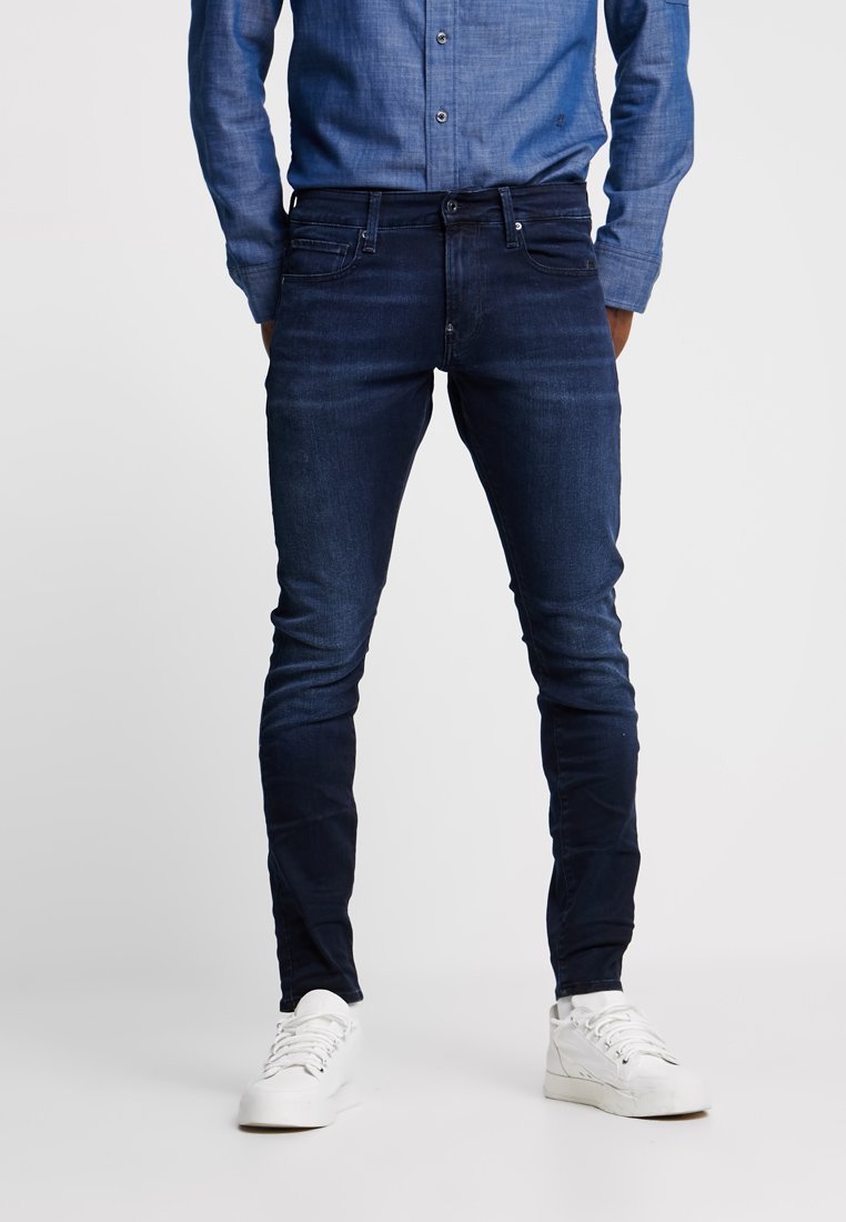 G-STAR REVEND SKINNY - Jeans Skinny Fit - slander indigo super