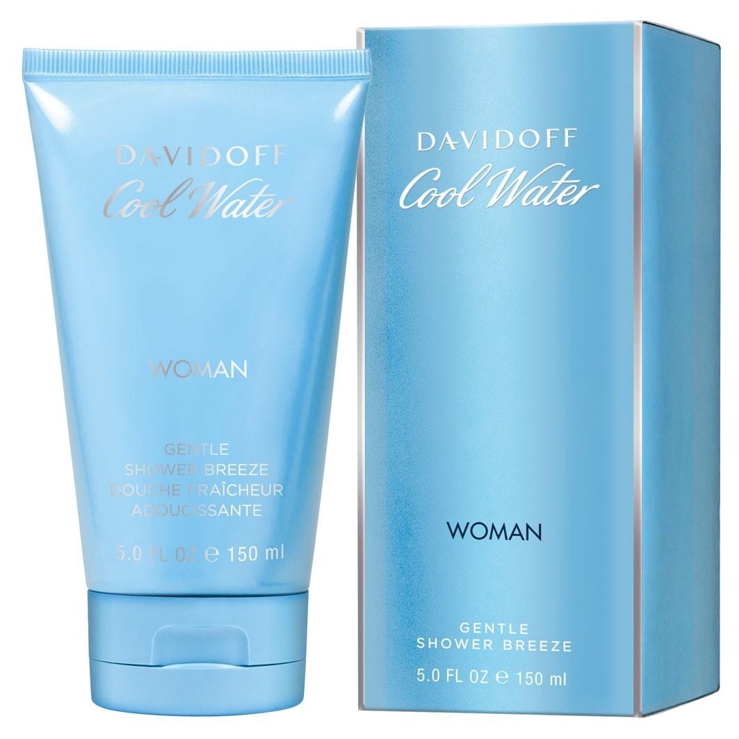 Davidoff Duschgel Cool Water Woman jemný sprchový vánok - 150 ml