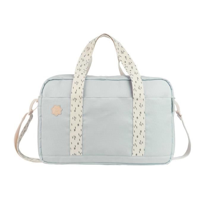 Borsa fasciatoio Badabulle Bowling - Grande capacità 20 litri - Fasciatoio e attacchi per passeggino inclusi, grigio