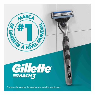 Gillette Mach 4 -partahöylän vaihtoterät, 8 kpl