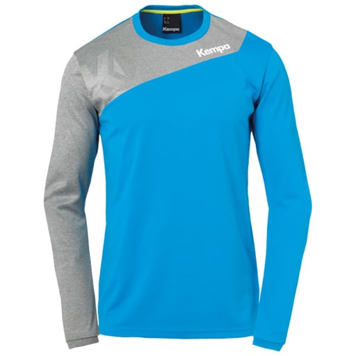  Core 2.0 Longsleeve Kempa Blå/Mörkgrå Me Kempa