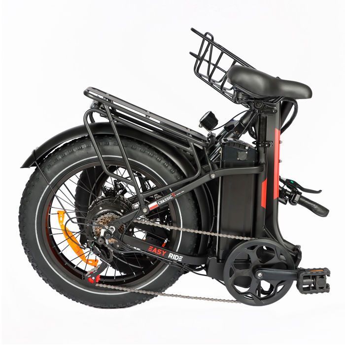 Bicicleta eléctrica plegable DZ2030 - Motor de 1000 W - Batería de 16 Ah - Autonomía de 100 km - con neumáticos de 20