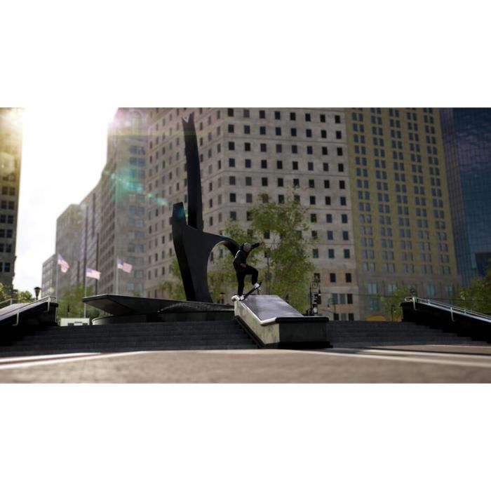 Simulation game - Session - PC - Skateboard - Joystick control - Integrated video editing