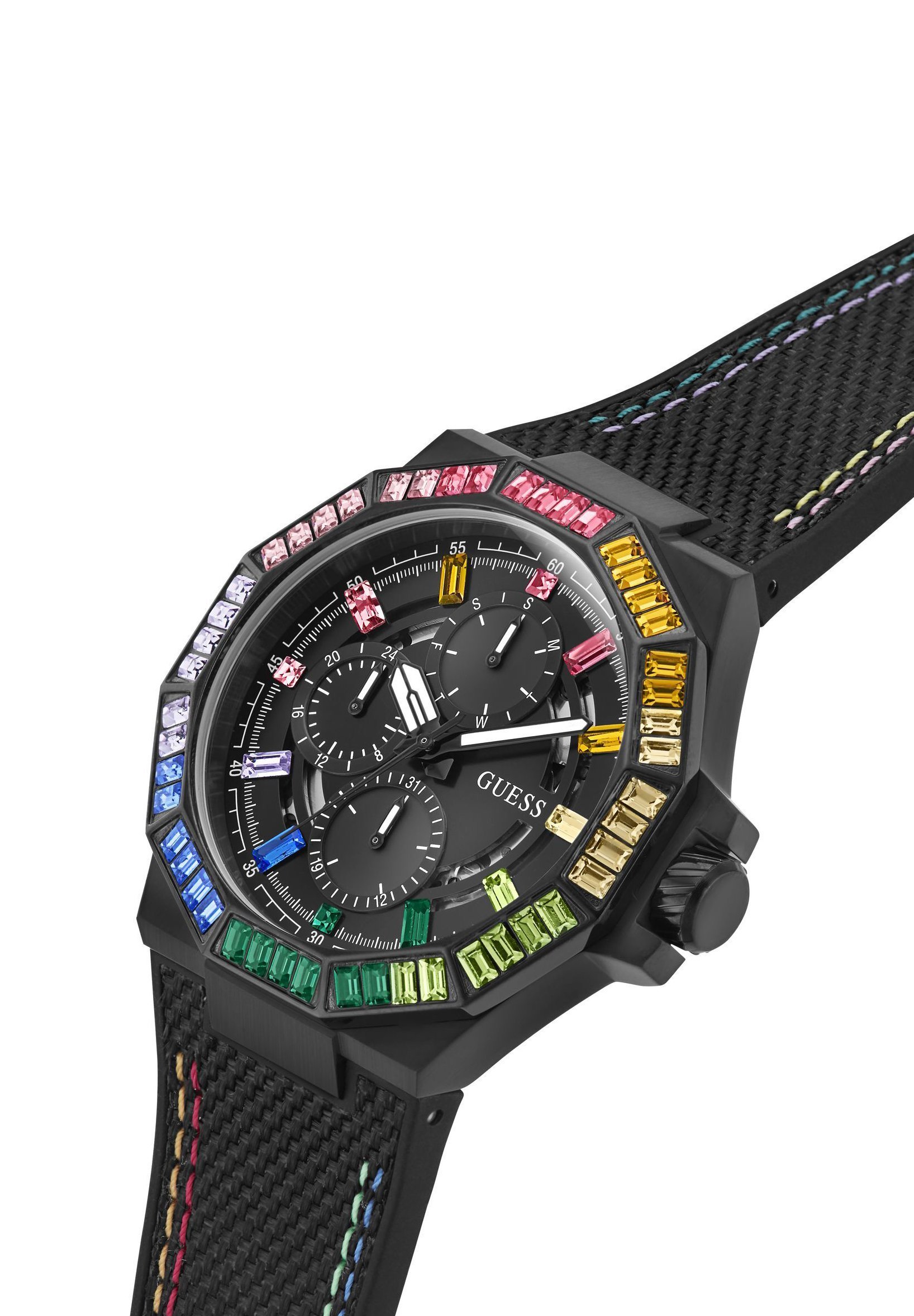 Montre chronographe Guess ENERGY - noire