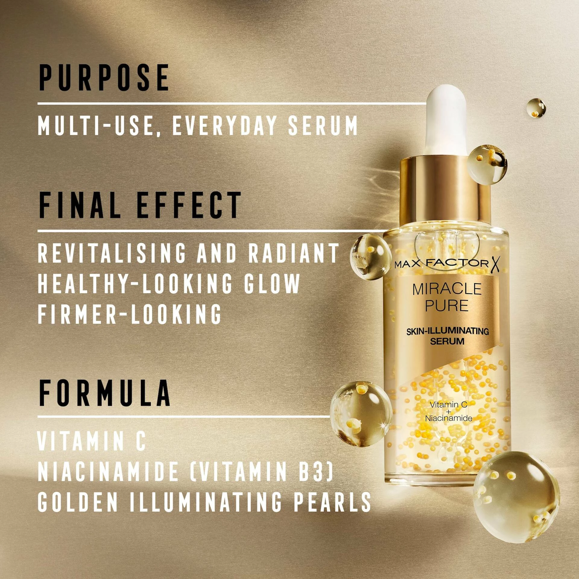 Miracle Pure Skin-Ragyogó Szérum 30 ml - Max Factor