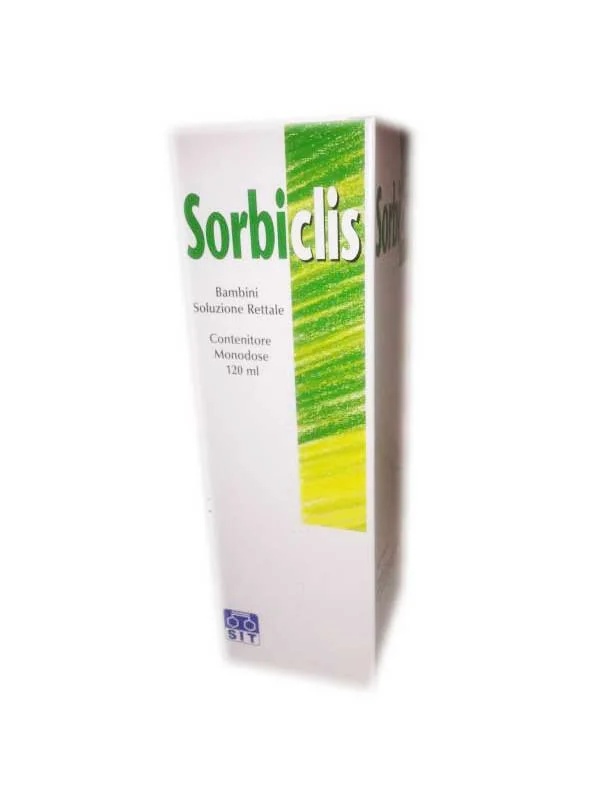SIT Sorbiclis klysma voor kinderen 12,00 g + 0,0096 g 120 ml sorbitol
