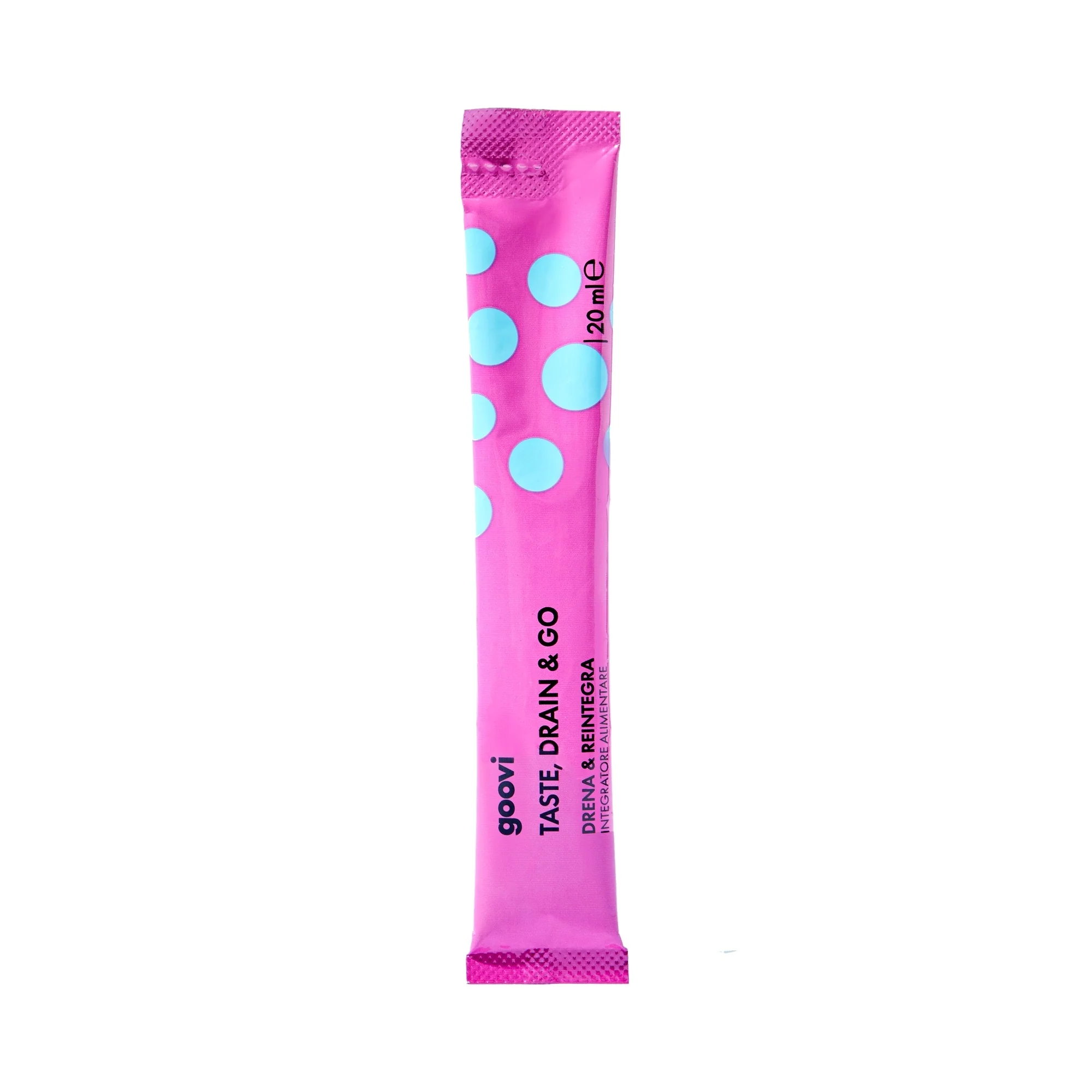 Integratori Alimentari TASTE, DRAIN & GO Drena e Reintegra - Melograno & Frutti di Bosco - Integratore Drenante, Integratore Circolazione, Integratore Vitamine e Sali Minerali