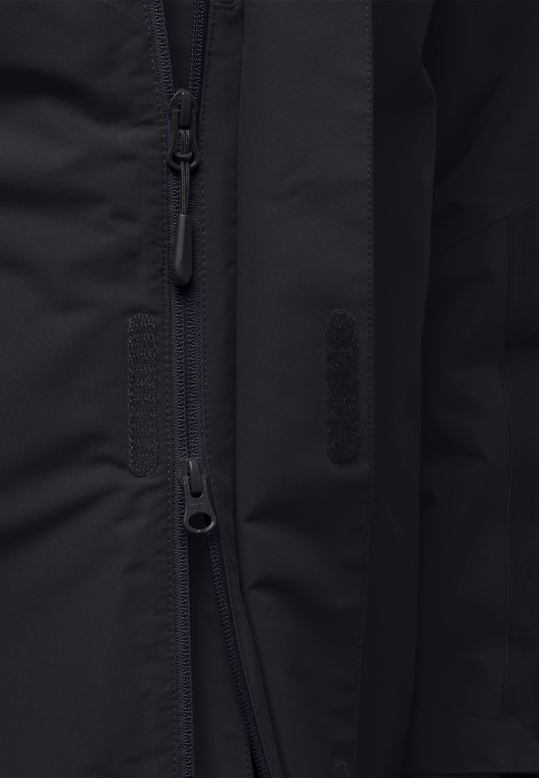 Veste imperméable Jack Wolfskin JASPER 3EN1 - noire