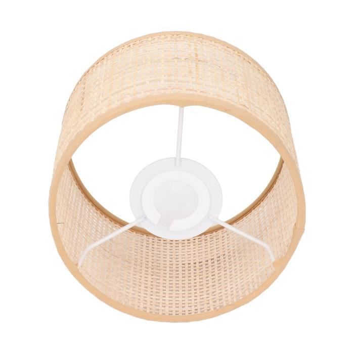 Hanging lampshade - SHIPENOPHY - Rattan - Vintage - 16x12x16 cm - E27