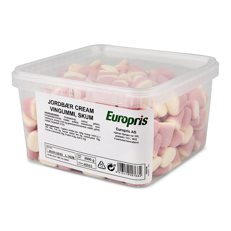KnallGoodt Aardbeiencrème 2 kg