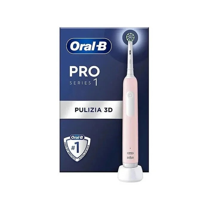 ORAL-B Oralb Pro 1 pinke Zahnbürste Elet+Tc