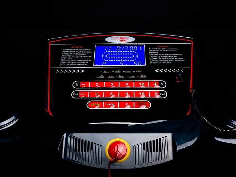 Christopeit Sport futópad »TM 550 S«, pulzusméréssel, 15 edzésprogrammal