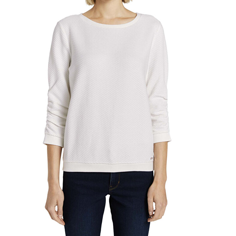  Sweat Femme Ecru