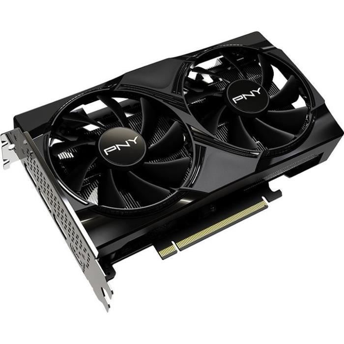 PNY - Graphics card - NVIDIA Blackwell - VCG50508DFXPB1 - GeForce RTX™ 5050 - 8 GB DDR6