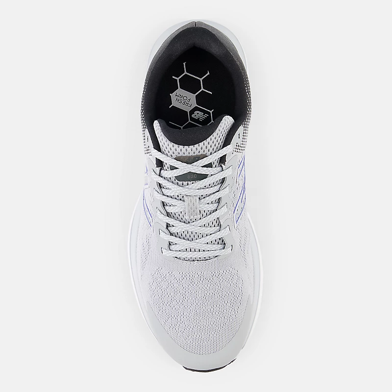 Chaussures homme Fresh Foam 680v7 - Gris aluminium avec noir et bleu marine