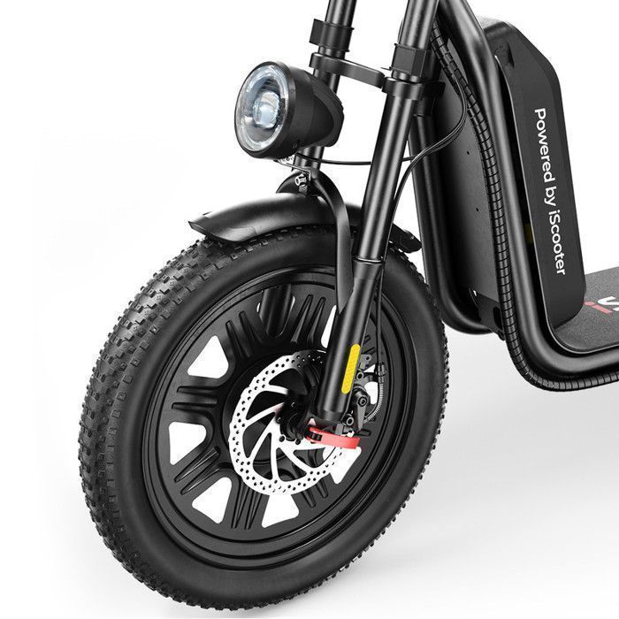 Trottinette électrique iScooter F7 avec siège-16''-1000W-50 km Autonomie -Batterie amovible-Panier amovible-Tout-terrain et urbain