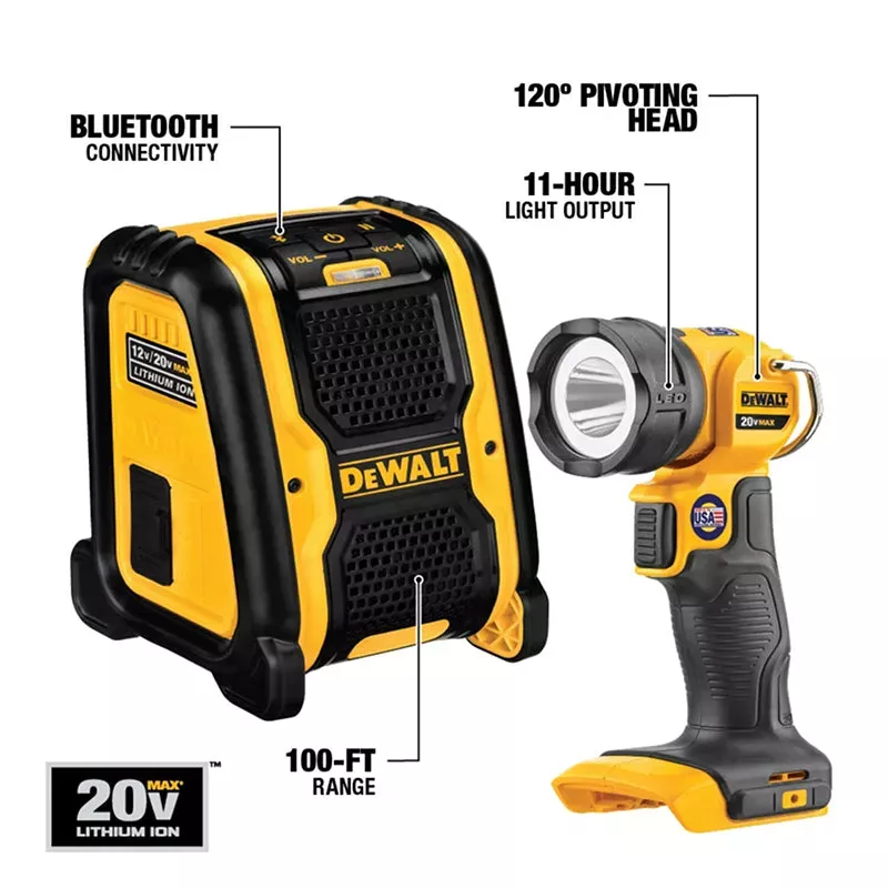 Pachet de baterii litiu-ion DEWALT de 18 V (28 de scule)