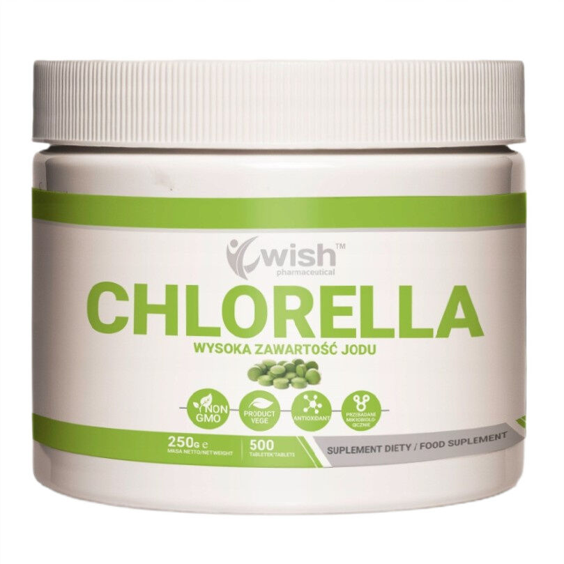 WISH Pharmaceutical Chlorella 500 mg
