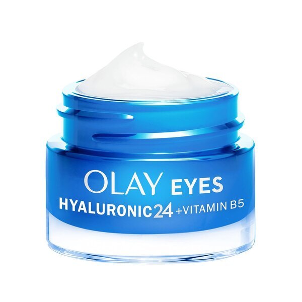 Olay Hyalurónový 24 + vitamín B5 očný gél na kontúry očí<br>15 ml, všetky typy pleti