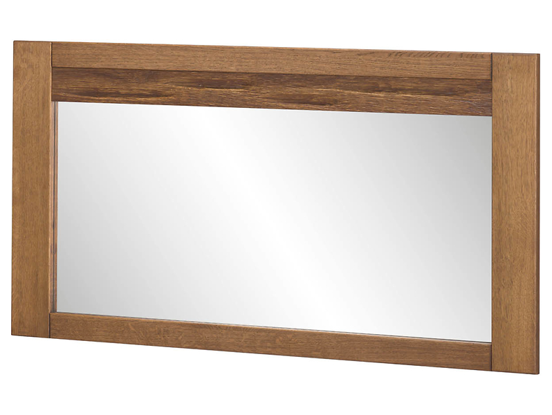 Lustro ścienne Velvet 80 cm dąb rustical