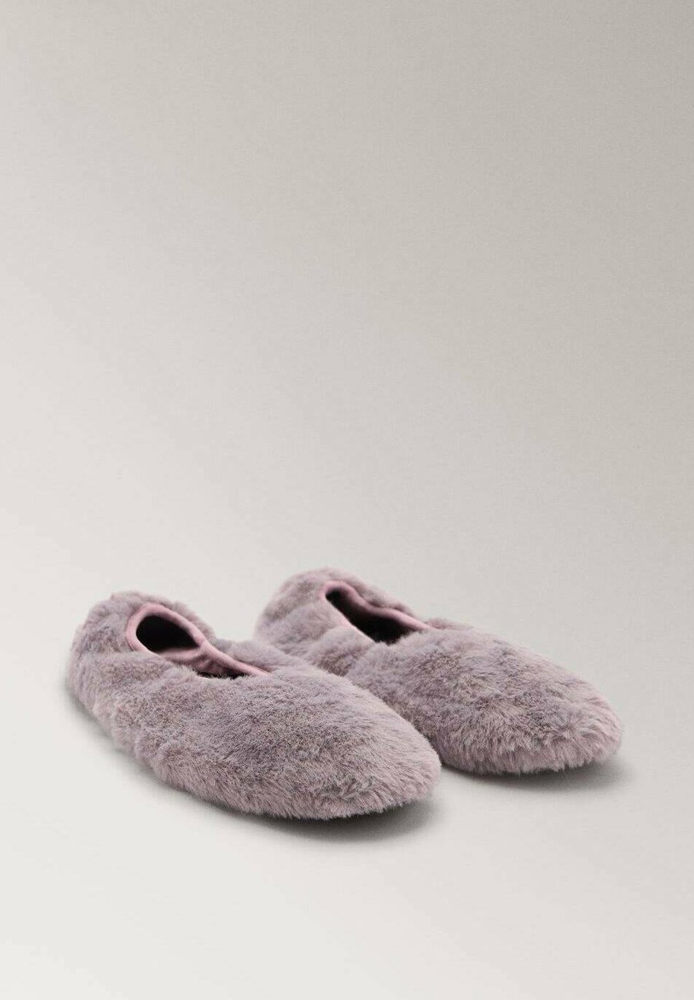 Mango slippers - paars