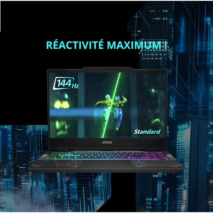 PC Portable Gamer - MSI - Cyborg 15 B13WEKG-618XFR - FreeDOS - 15,6