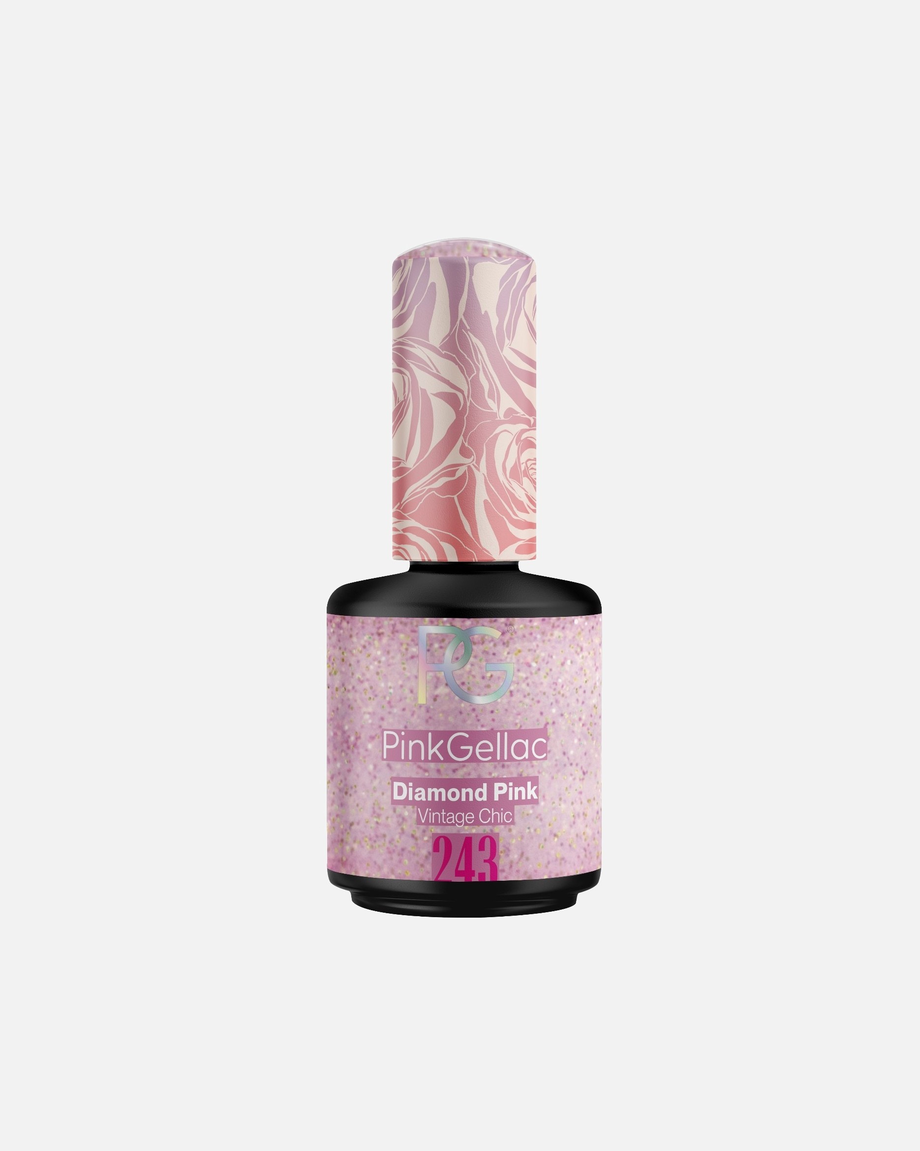 Pink Gellac UV Nail Polish Gelinis nagų lakas - 15ml