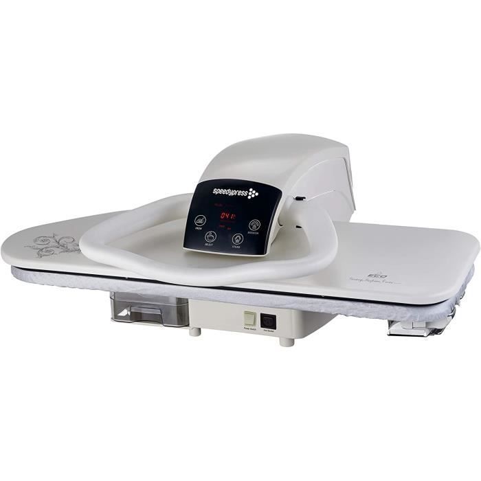 Ferro de passar a vapor de alta resistência 80HD-W Branco 2600 watts 81cm + suporte Speedypress (acessório de ferro, filtro e capa)
