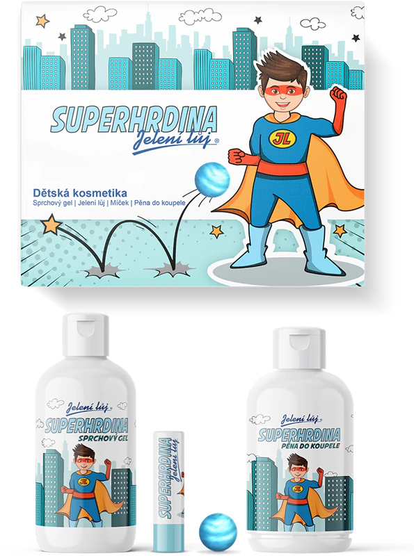 Kit de presente da super-heroína Regina para crianças