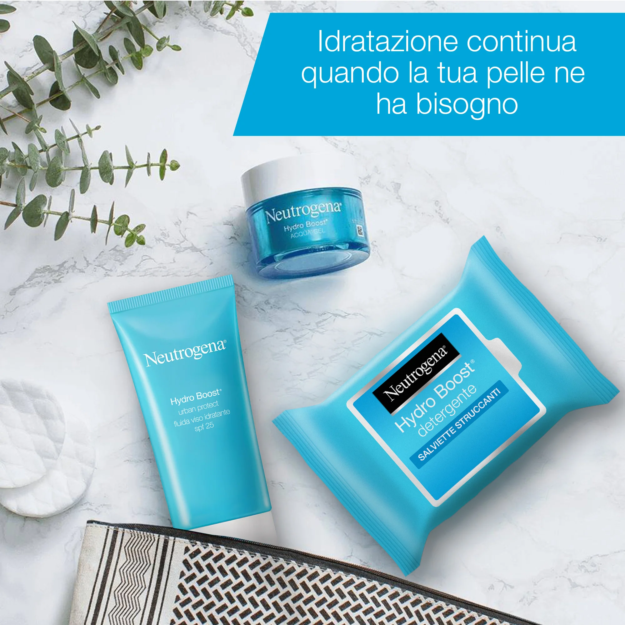 Viso Hydro Boost Salviette Struccanti - Salviettine detergenti viso