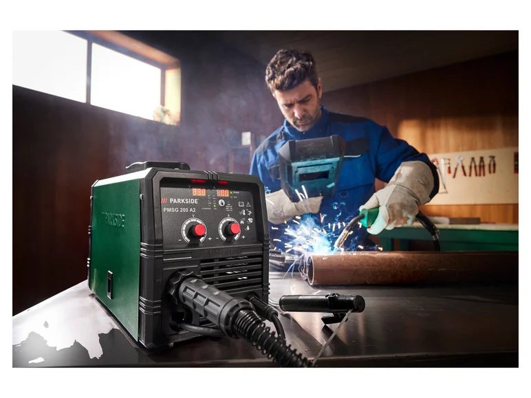 Aparat de sudură multiproces PARKSIDE® PMSG 200 A2, 4300 W