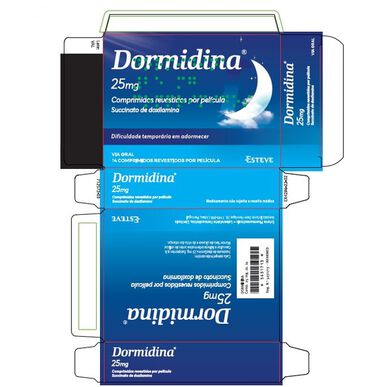 Dormidina Dormidina 25 mg 14 tablet 14 tablet
