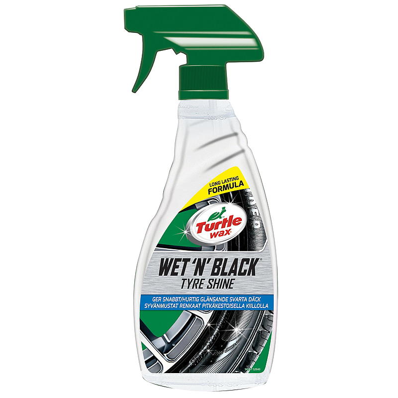 Turtle Wet'n black 500 ml, Skilpaddevoks