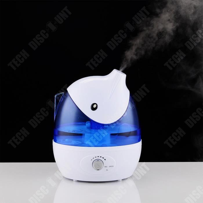 Humidificador TD® de gran capacidad - Aromaterapia - Silencioso - 2,5 L