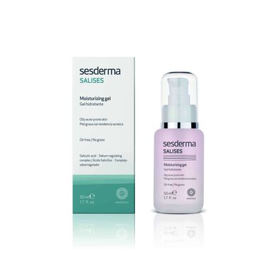 Sesderma Salises hydratačný gél s kyselinou salicylovou pre mastnú pleť 50 ml