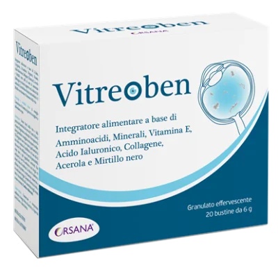Vitreoben 20 zakjes voor ooghygiëne