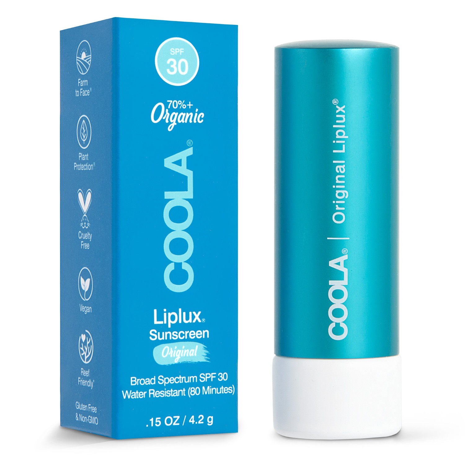 Coola Baume à Lèvres Solaire SPF 30