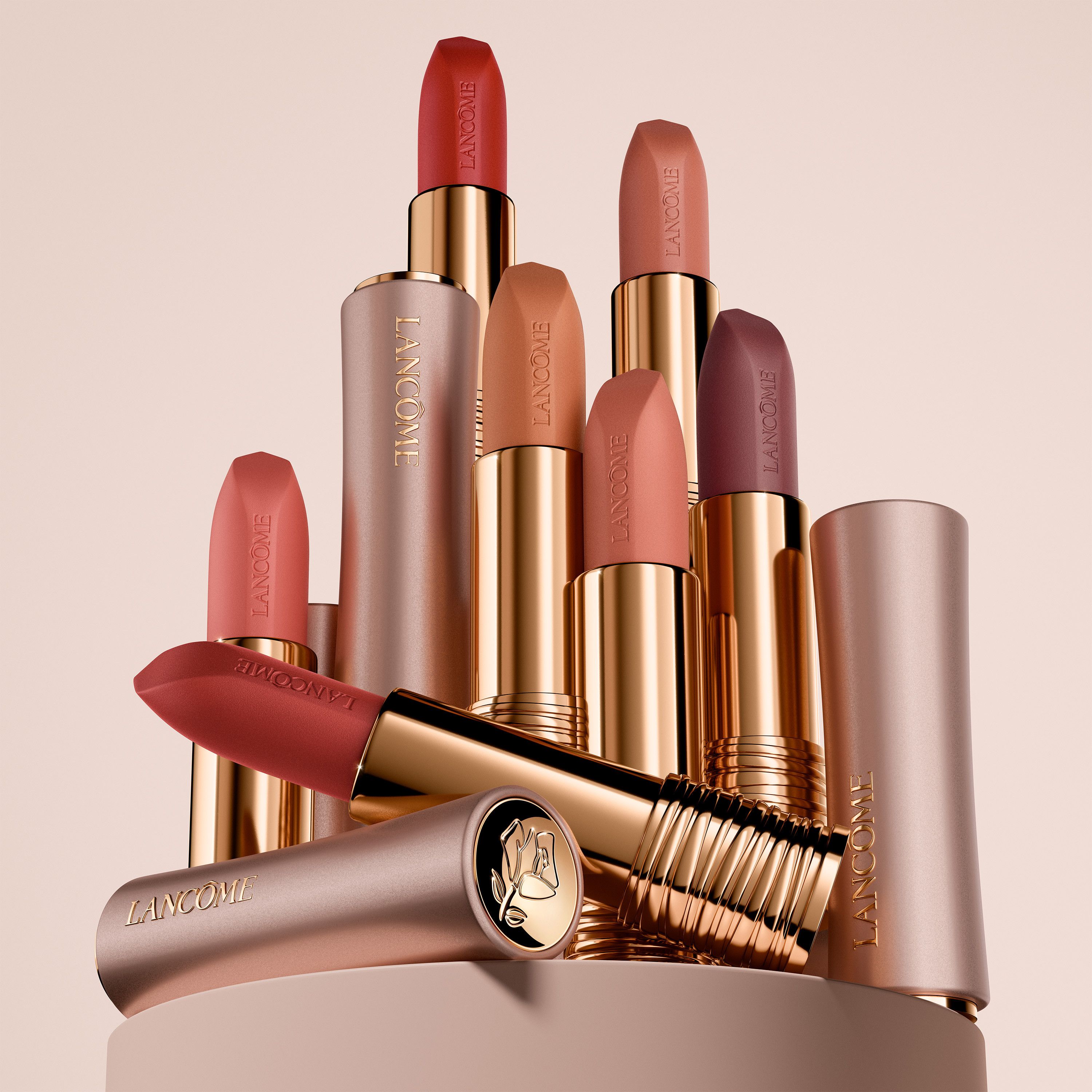 L'Absolu Rouge Intimate Barra de Labios Prabangus labios baras