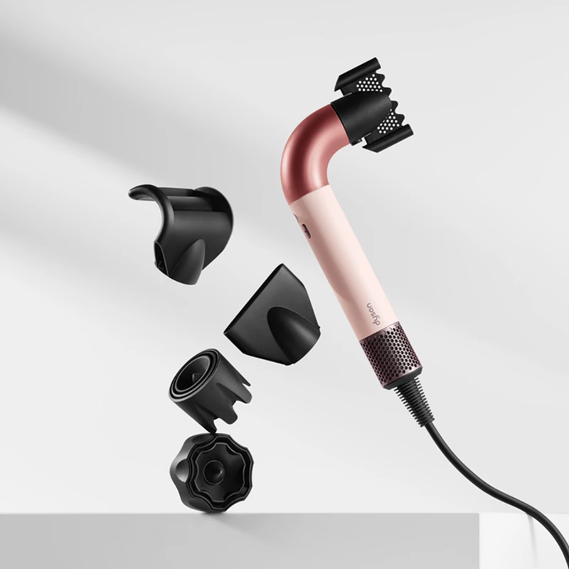 Secador de cabelo Dyson Supersonic R HD17 em cerâmica rosa/dourado