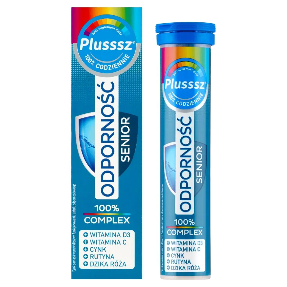 Plusssz Odporność Senior 100% Complex tabletki musujące
