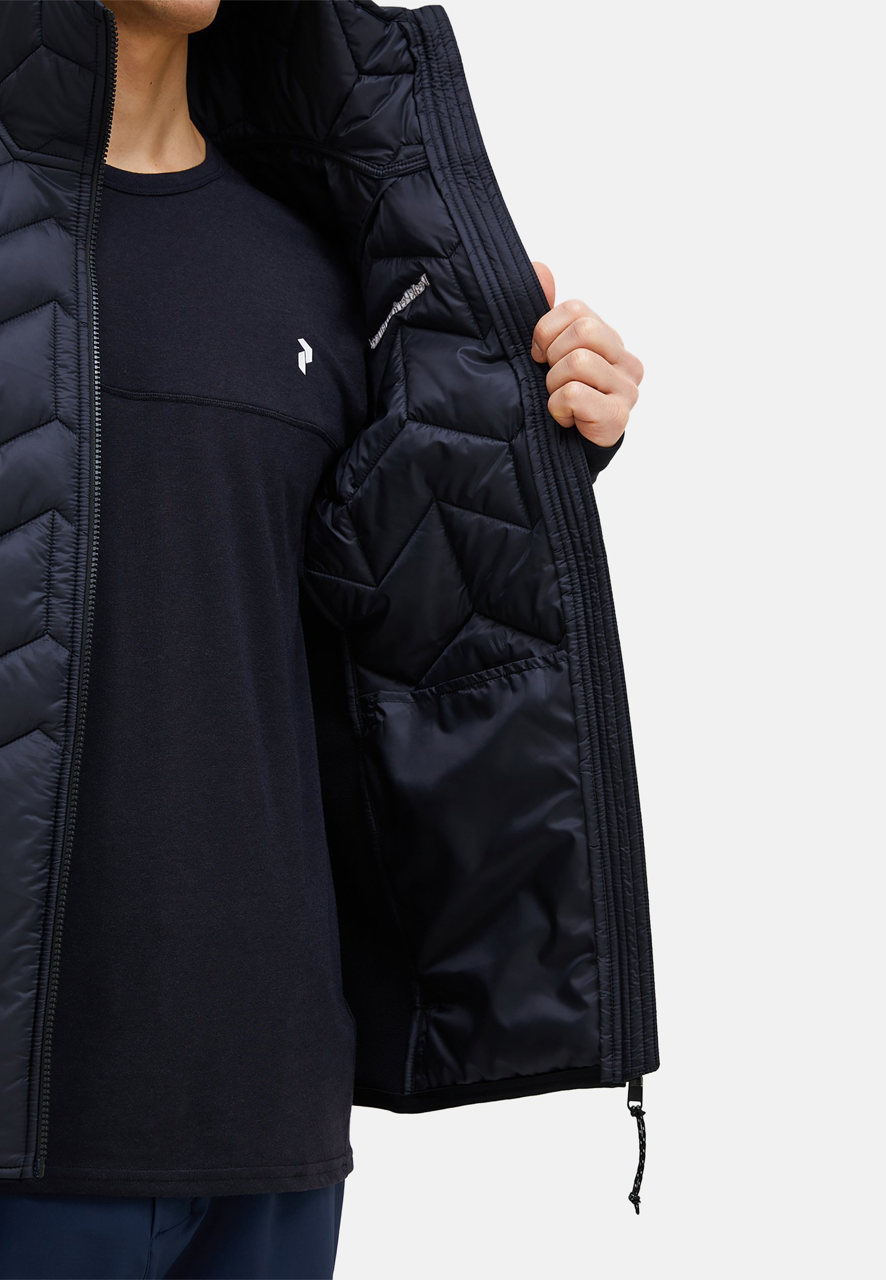 Veste hybride Peak Performance M Elevate Liner - Outdoor - noire