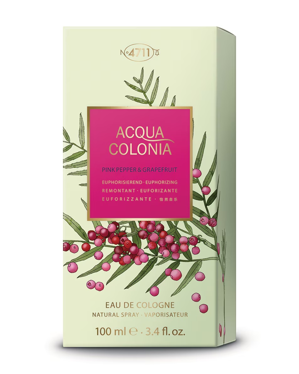 4711 ACQUA COLONIA Spray de apă de colonie cu piper roz și grapefruit