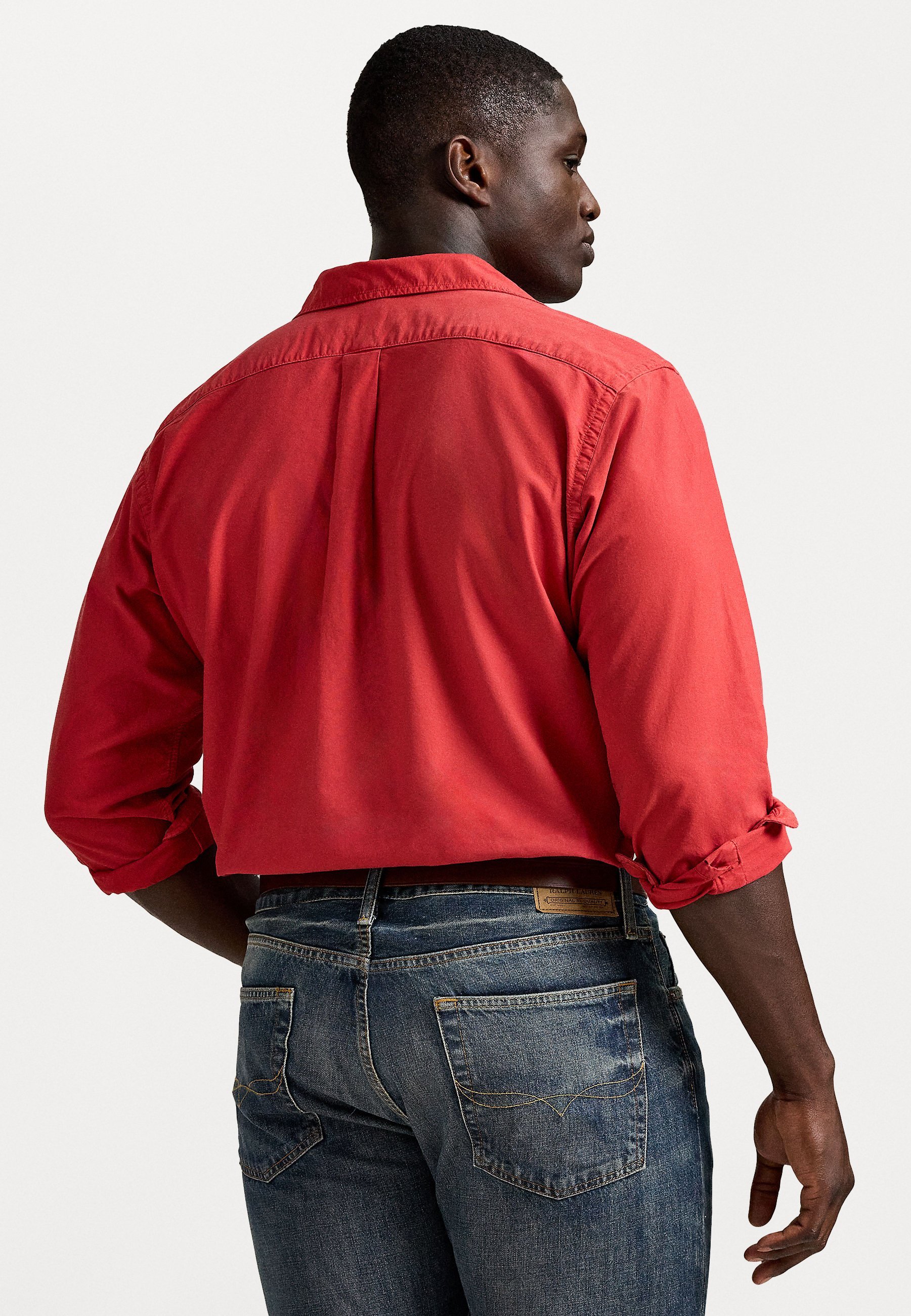 Polo Ralph Lauren Big & Tall GARMENT-DYED OXFORD SHIRT - Shirt - new brick