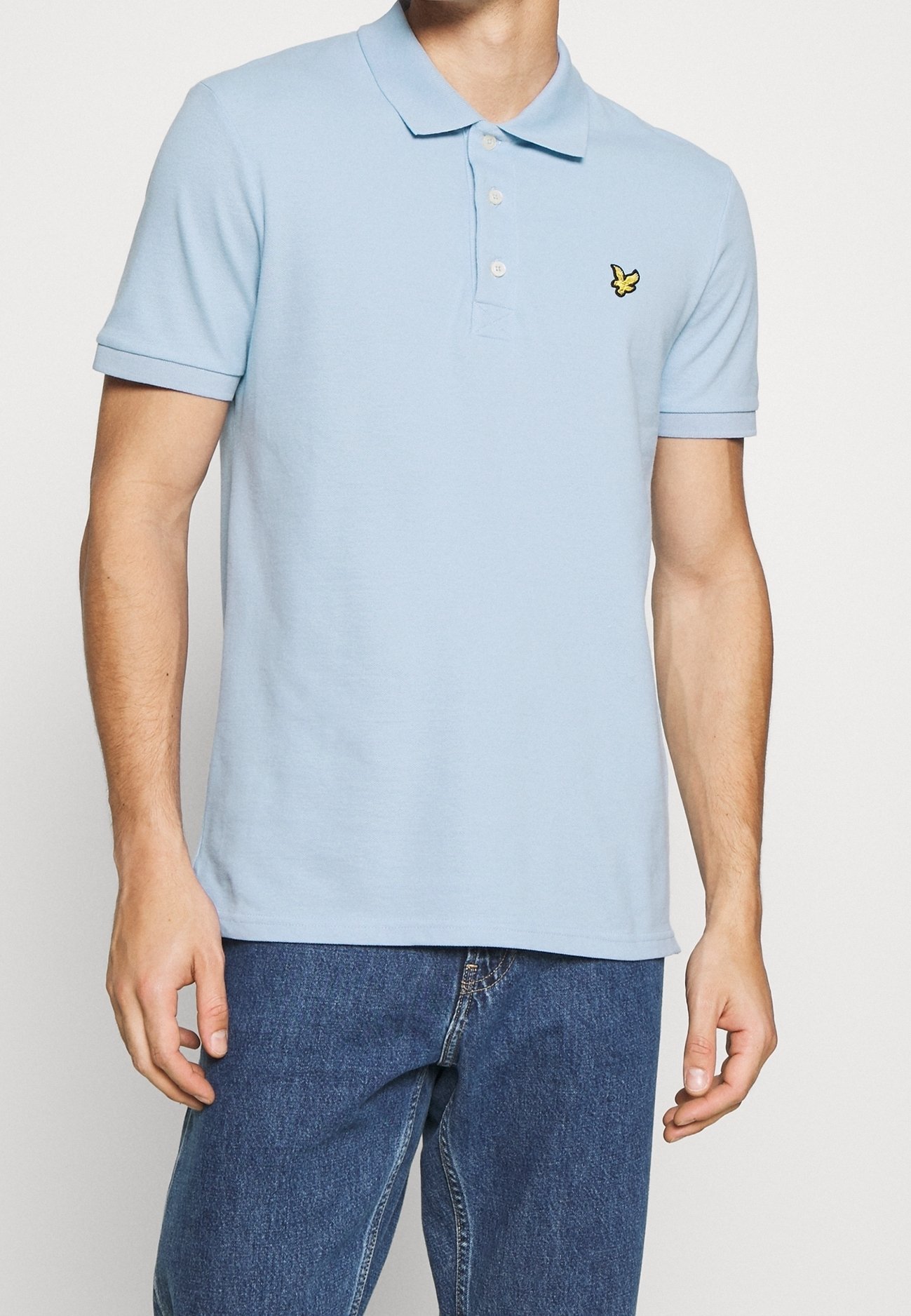 Lyle & Scott poloshirt - lichtblauw