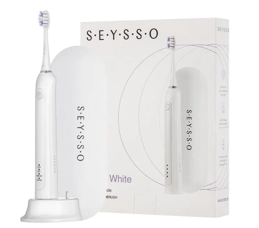 SEYSSO Carbon SE White Basic SC.ST.005.WHT.2 - Szczoteczka soniczna z etui