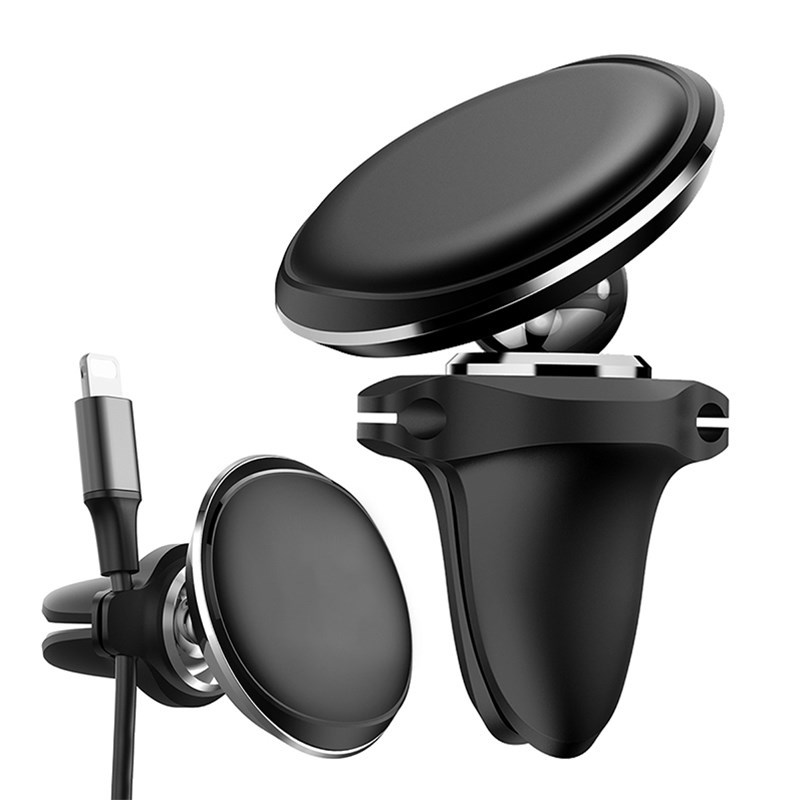 Cable Organizer Magnetic Car Phone Holder Car Magnet Air Vent Mount Mobile Phone Holder Stand