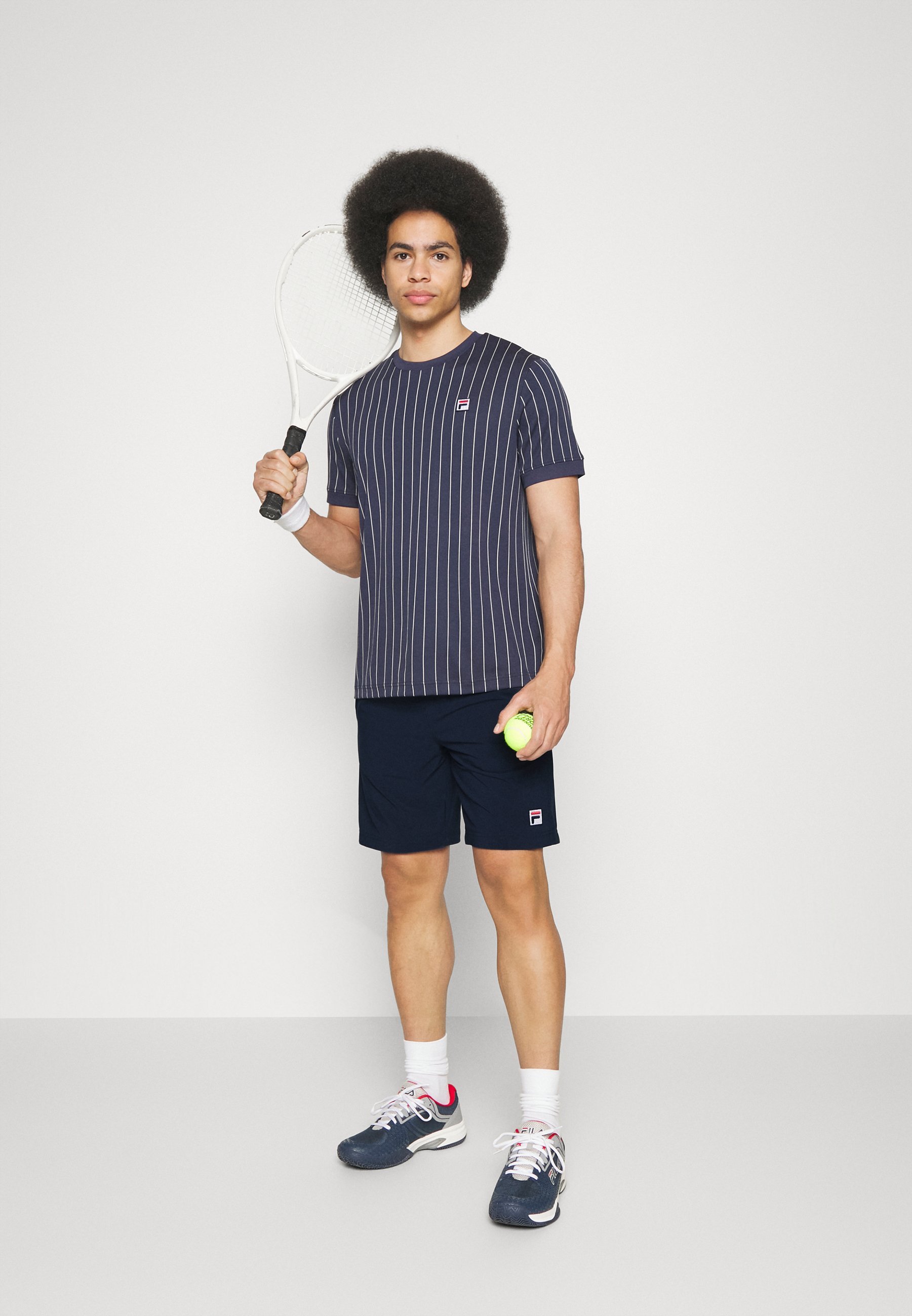Fila SHORTS SANTANA - Sportshorts - marineblauw