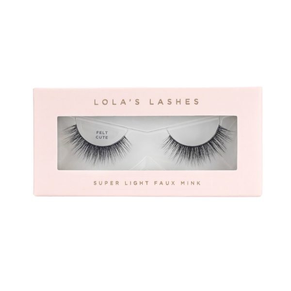 Lola's Lashes Filt Søte Klare Strimlevipper