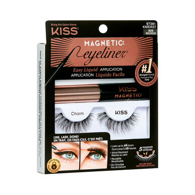 Kiss Kit Magneettinen eyeliner-riipus Irtoripset 1 kpl 1 kpl