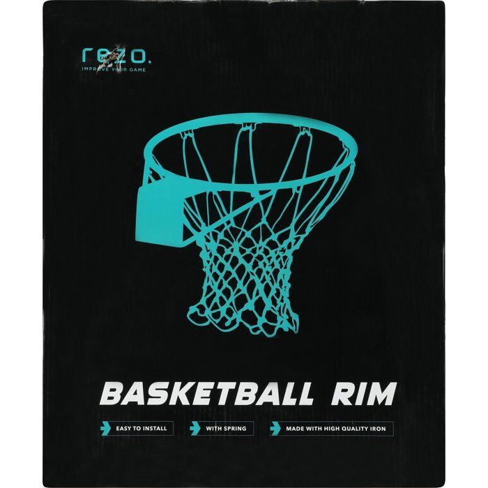 Basketball Hoop with Springs - Black